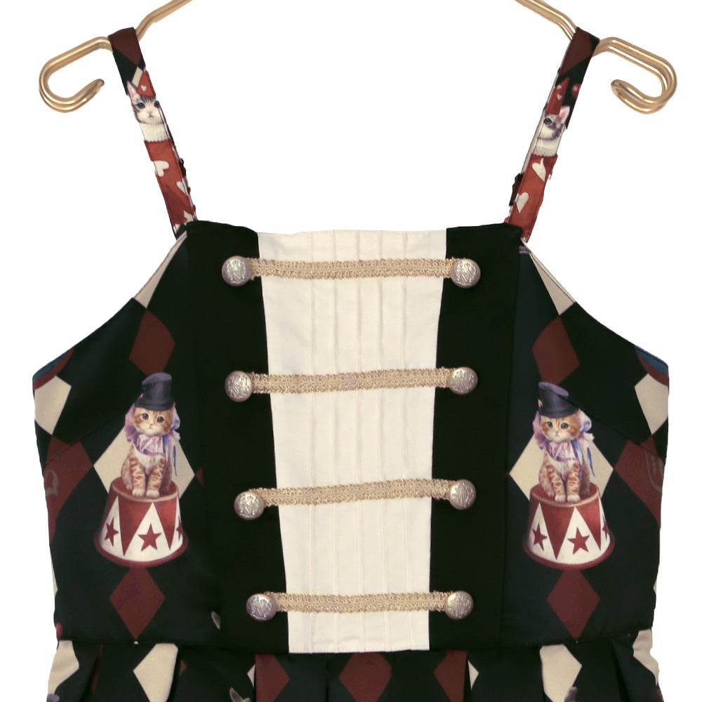 CIRCUS CATS Camisole JSK by Emily Temple Cute
