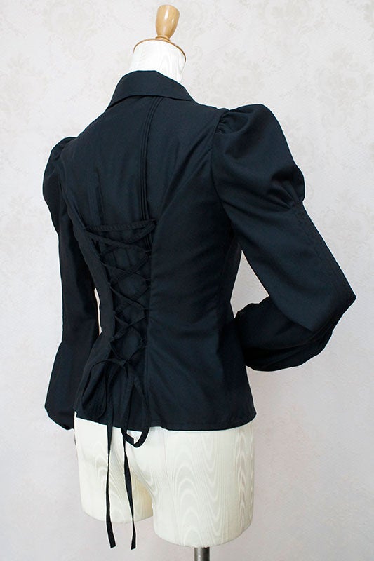 Noble Lace Intuck Blouse (2021) by Victorian Maiden