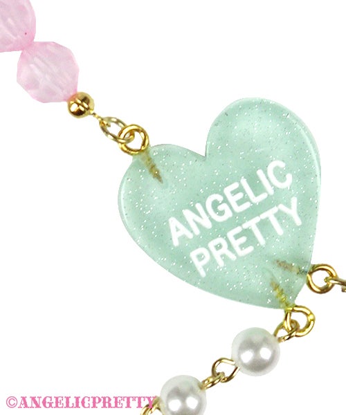 Happy Lyrical Bunny Necklace by Angelic Pretty