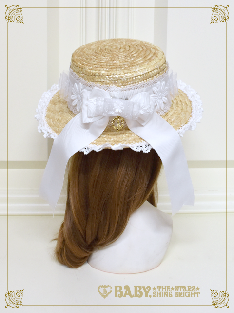 Marguerite Presage Straw Hat by Baby, the Stars Shine Bright