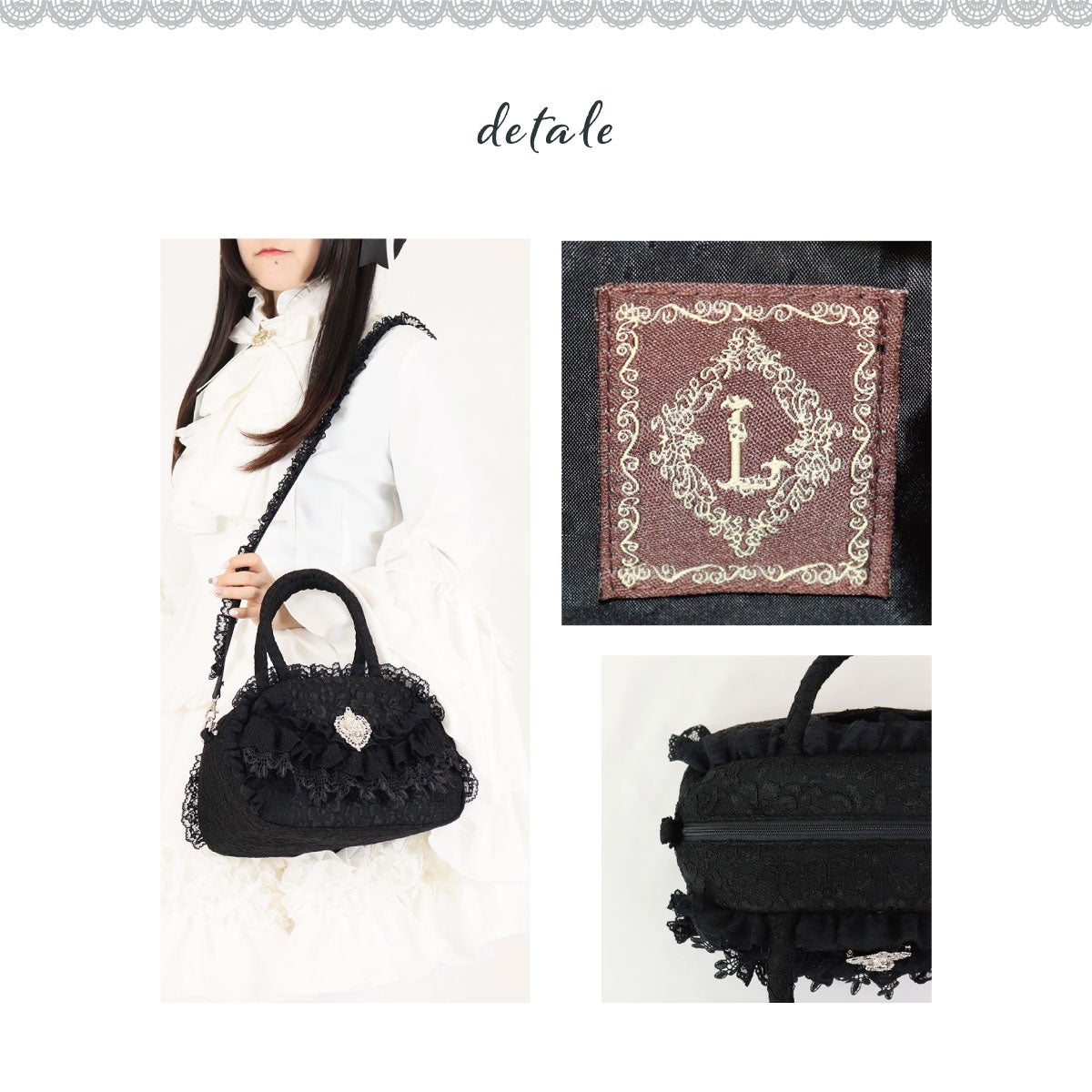 La Luice ~ Alice Wonder Boston Bag by Indie Brand