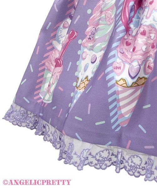 Decoration Ice Cream Skirt by Angelic Pretty