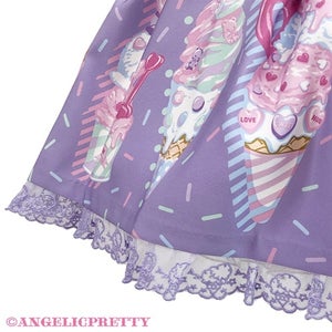 Decoration Ice Cream Skirt by Angelic Pretty