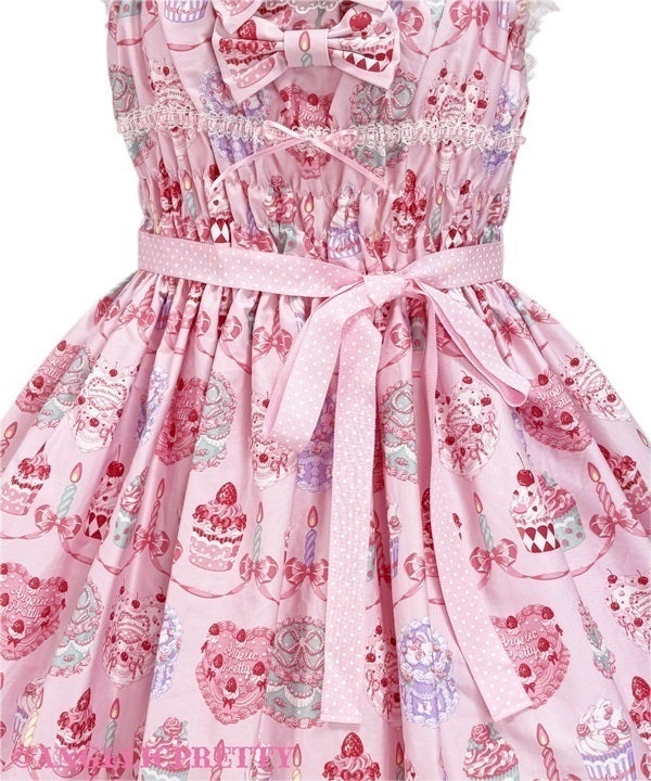 Happy Cakes Shirring JSK (2026) by Angelic Pretty