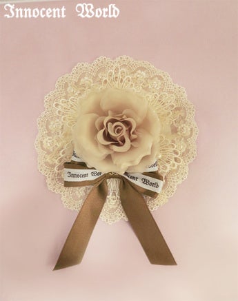 【未使用•美品】Innocent World　ロココローズコーム　生成×生成 Rococo Rose Comb (2023 2nd release) by Innocent World