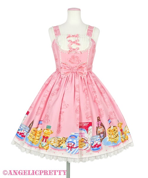 Honey Cake Switching JSK (2021) by Angelic Pretty