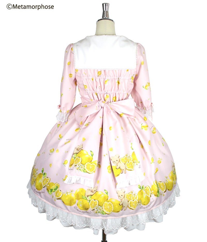 Dreaming heart♡Lemon Short Sleeve OP by Metamorphose Temps de Fille