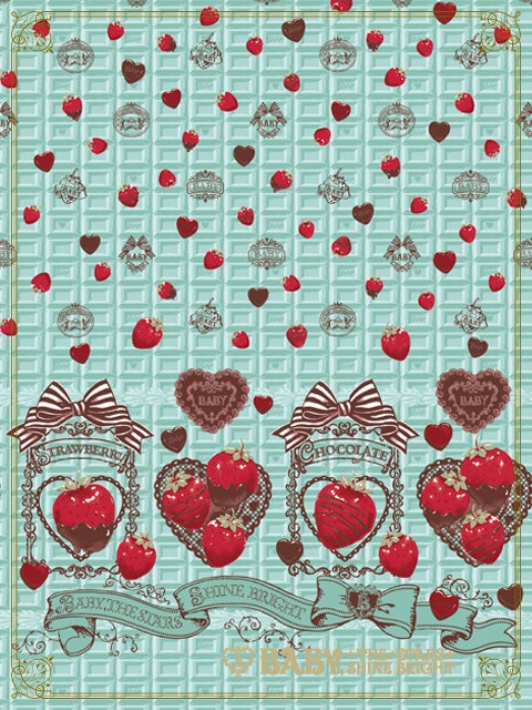 Strawberry Loves Chocolate Head Bow by Baby, the Stars Shine Bright