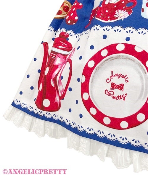 French Café Chest Ribbon JSK Set by Angelic Pretty