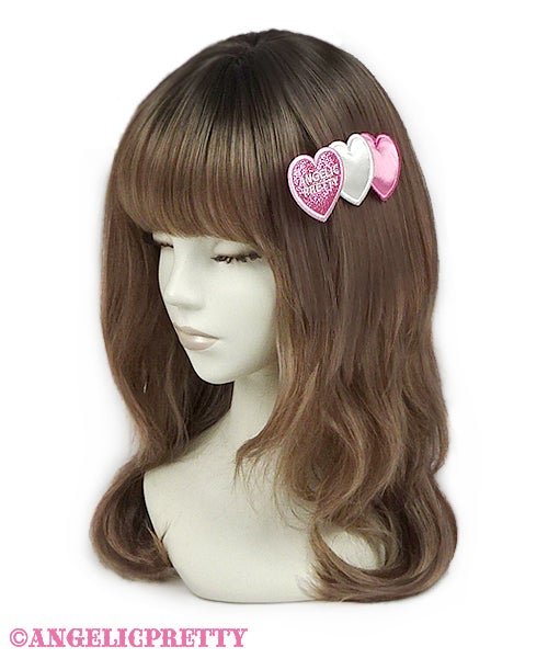 Trio Heart Clip by Angelic Pretty