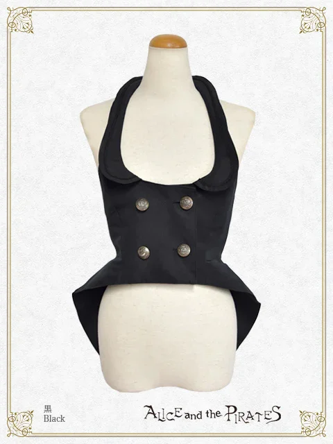 ALICE and the PIRATES ベスト Small Swallow Tail Vest by Alice and the Pirates