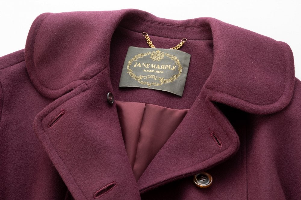 Lamb Melton Flare Coat by Jane Marple