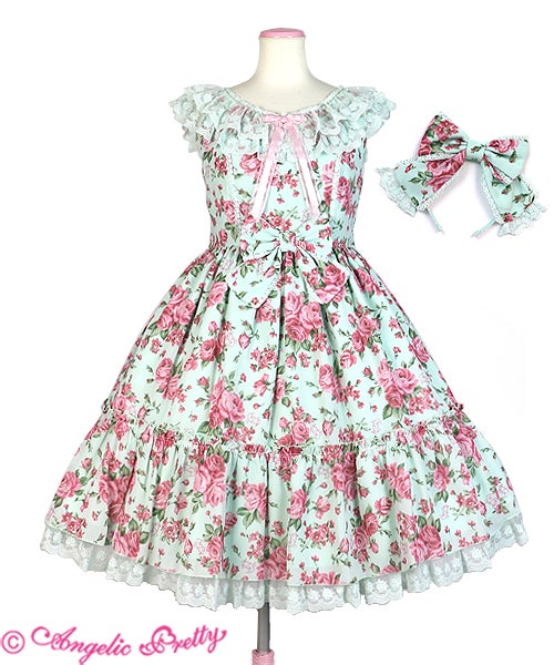 Dramatic Rose Special JSK Set (2019) by Angelic Pretty