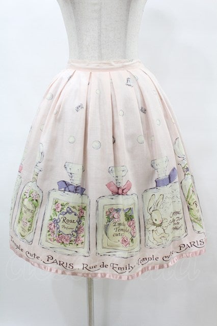 Emily Temple Cute　パフュームボトル柄ジャンパースカート Perfume Bottle Print Skirt by Emily Temple Cute