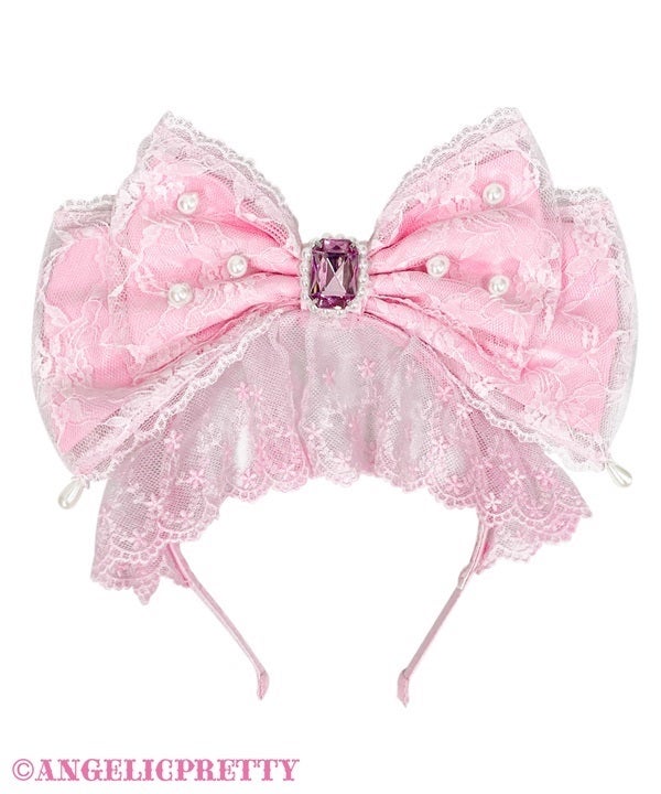 Sweet Actress Head Bow by Angelic Pretty