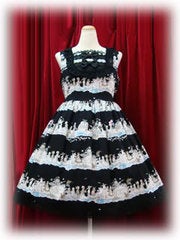 Halloween Alice Print JSK by Baby, the Stars Shine Bright