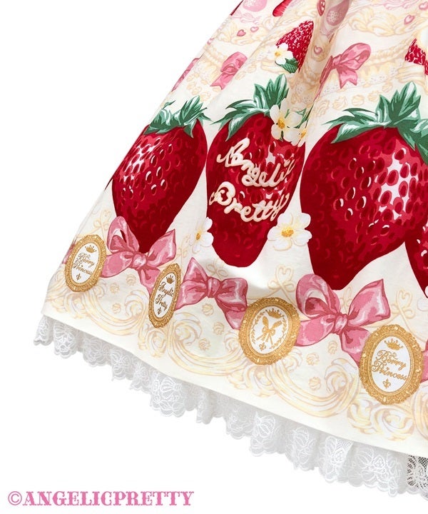 Melty Berry Princess OP (2024) by Angelic Pretty