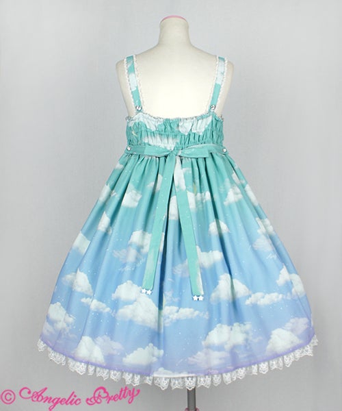 Misty Sky Brilliant Color JSK Set (2020) by Angelic Pretty
