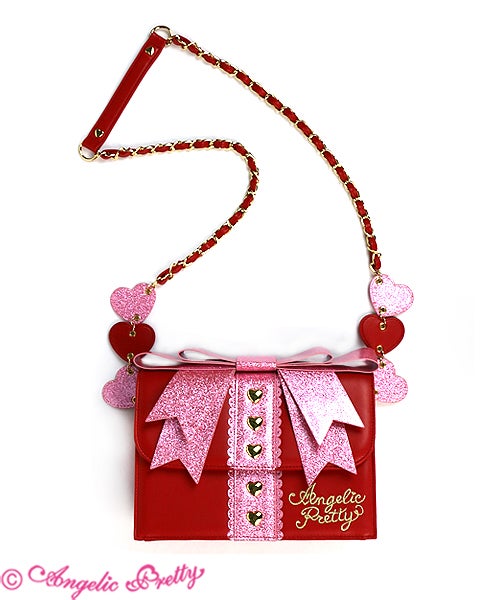 Present Ribbon Pochette (2019 3rd Release) by Angelic Pretty