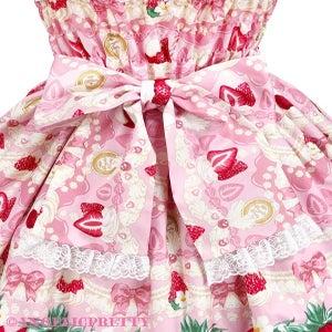 Melty Berry Princess Shirring JSK by Angelic Pretty