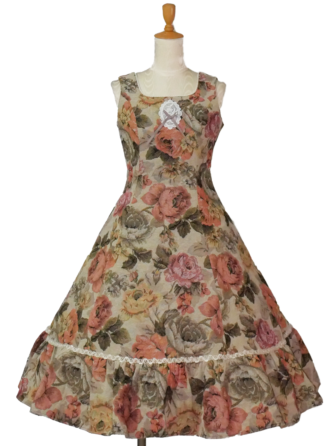 Victorian maiden ゴブラン柄 JSK ボルドー　ローズ kWTgpXEzK4JxcsetpLc6FBvfvmT8O5