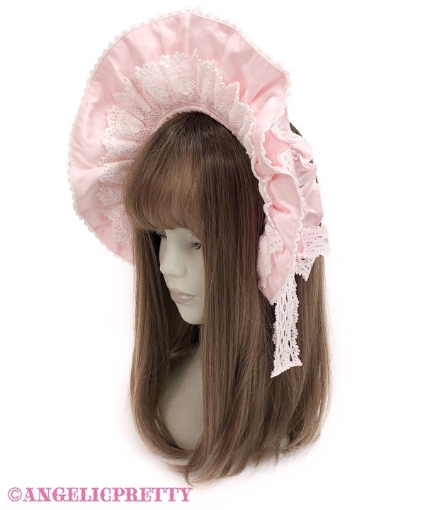 Torchon Lace Brim Headband by Angelic Pretty