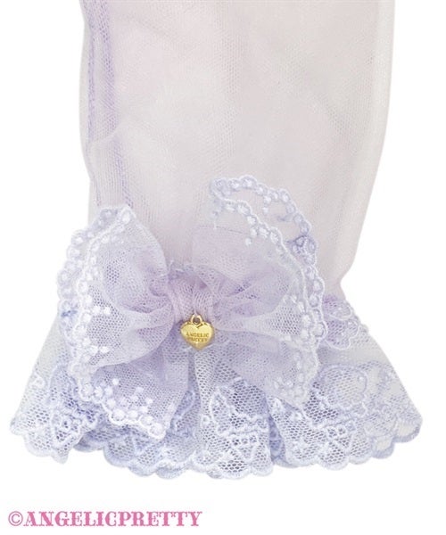 Decoration Tulle Arm Warmers by Angelic Pretty