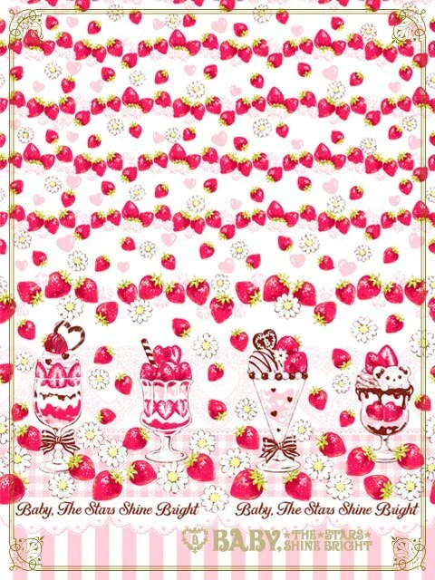 Berry Berry Strawberry Parfait ~with Kumya Ice Cream~ JSK II by