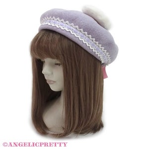 Fancy Kuma-chan Beret by Angelic Pretty