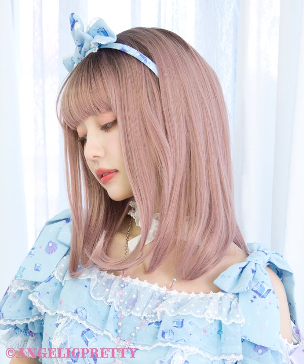 Cream Soda Mermaid Head Bow by Angelic Pretty