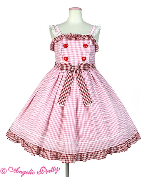 Lovely Check JSK by Angelic Pretty
