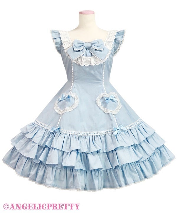 Cute Heart JSK (2025 2nd Release) by Angelic Pretty