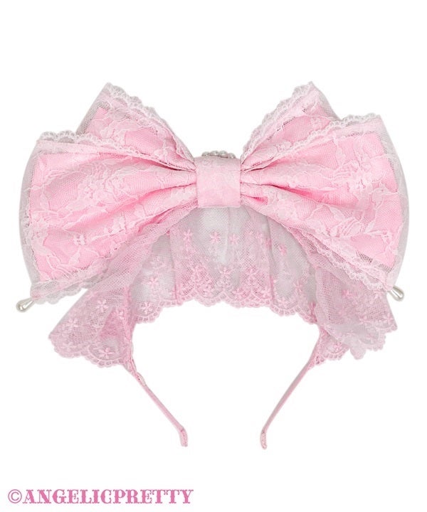 Sweet Actress Head Bow by Angelic Pretty