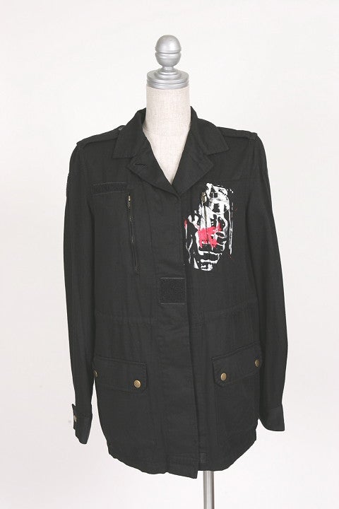 PEACE NOW テーラードジャケット Peace Now ~ Military Paint Jacket by Black Peace Now