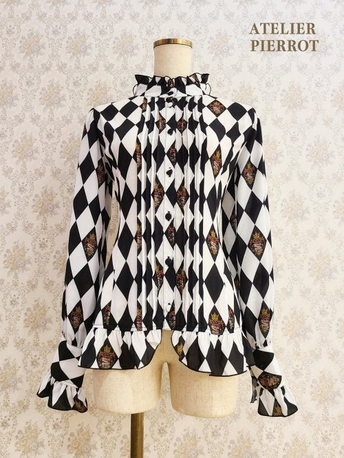 アトリエピエロ Diamond Circus Blouse Diamond Circus Blouse by Atelier Pierrot
