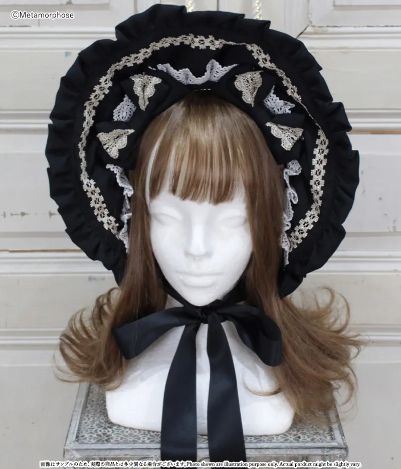 Maiden Ribbon Bonnet by Metamorphose Temps de Fille