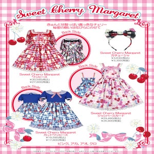 ワンピース angelicpretty Sweet Cherry Margaret Sweet Cherry Margaret OP by Angelic Pretty