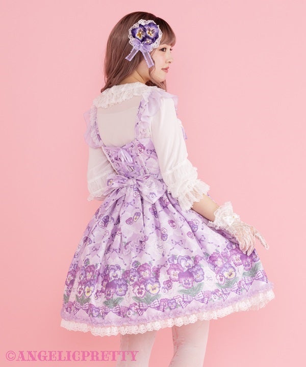 Angelic Pretty Lacy Pansyジャンパースカート Lacy Pansy JSK by Angelic Pretty