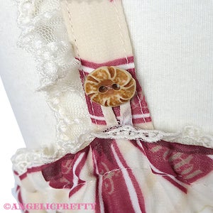 Cream Cookie Collection High Waist JSK Set by Angelic Pretty