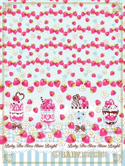 Berry Berry Strawberry Parfait ~with Kumya Ice Cream~ JSK I by