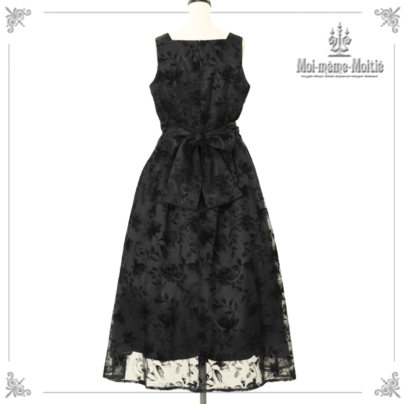ワンピース Flocky flower long onepiece mmeeme Flocky Flower Long JSK by Moi-même-Moitié