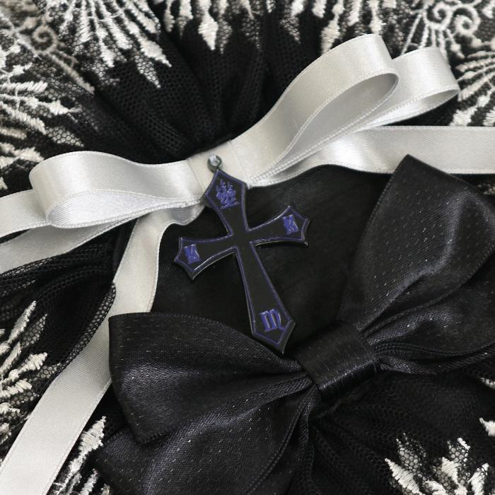 ディヴァインクロス丸型ヘッドドレス Divine Cross Round Headdress by Moi-même-Moitié