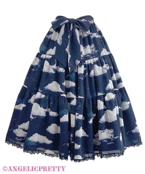 Angelic Pretty Misty Sky スカート サックス ブランド別 ファッション