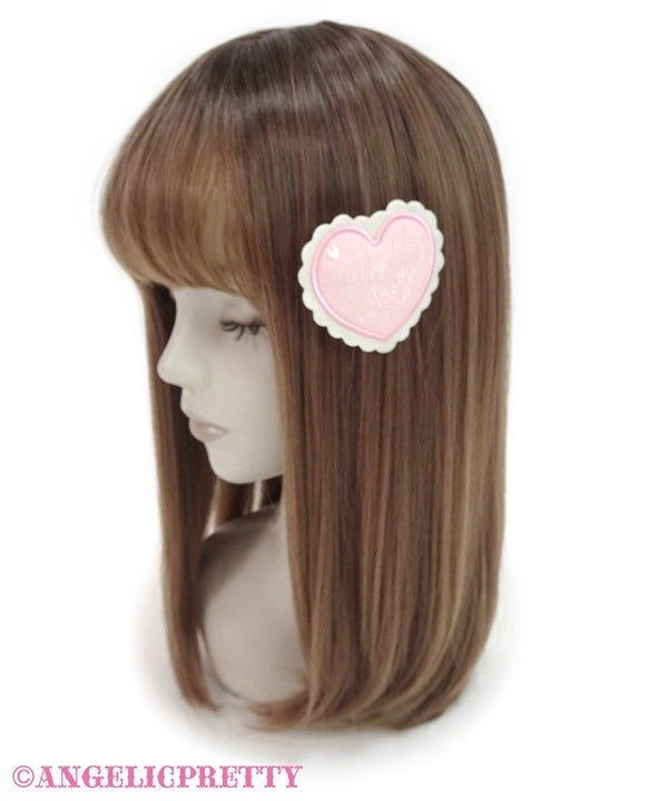 Sprinkle Heart Patch Clip by Angelic Pretty
