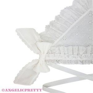 Sentimental Heart Lace Babushka by Angelic Pretty