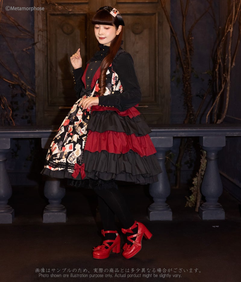 み*ん様 メタモルフォーゼ☆Wonder Card Queen of Heart Wonder Card Queen of Hearts JSK by Metamorphose Temps de Fille