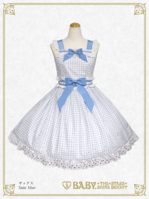 Marguerite Présage Gingham JSK (2020) by Baby, the Stars Shine Bright