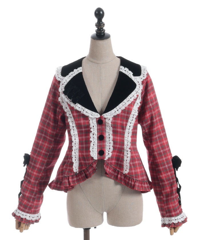 Chalmiere ~ Tartan Plaid Jacket by Axes Femme