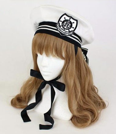 Sailor Ribbon Beret by Metamorphose Temps de Fille