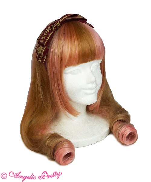 Crown Logo Ribbon Headband by Angelic Pretty